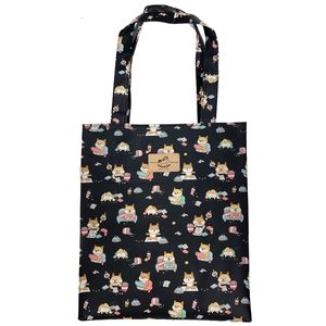Waterproof Shiba Inu Large Tote Shoulder Bag Travel Purse